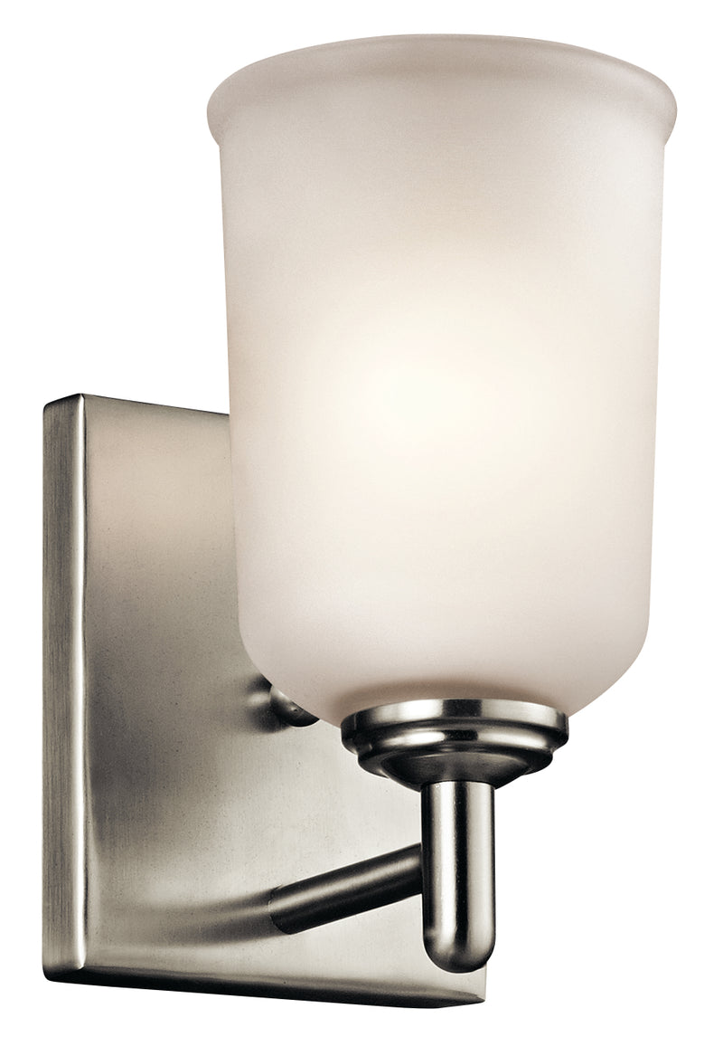 Kichler - 45572NI - One Light Wall Sconce - Shailene - Brushed Nickel