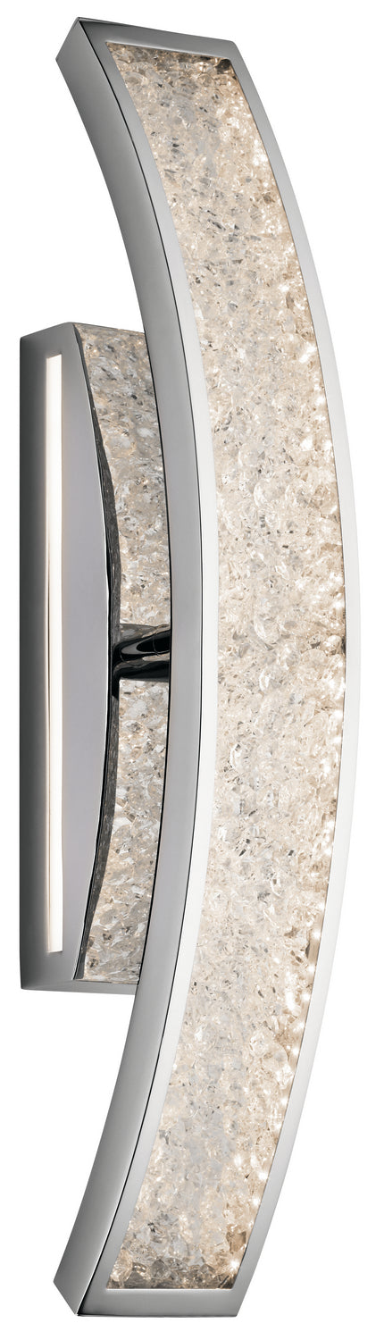 Kichler - 83500 - LED Vanity - Crushed Ice - Chrome