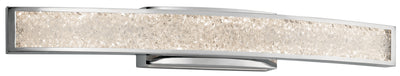 Kichler - 83502 - LED Vanity - Crushed Ice - Chrome