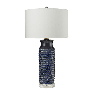 ELK Home - D2594 - One Light Table Lamp - Wrapped Rope - Navy