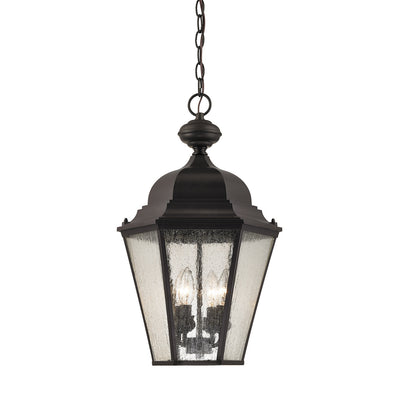 ELK Home - 8903EH/75 - Four Light Outdoor Pendant - Cotswold - Oil Rubbed Bronze