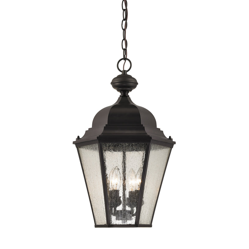 ELK Home - 8903EH/75 - Four Light Outdoor Pendant - Cotswold - Oil Rubbed Bronze