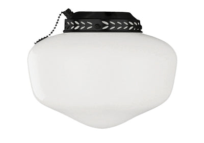 Craftmade - ELK1MBK-W - LED Fan Light Kit - Light Kit-Bowl,Outdoor - Matte Black