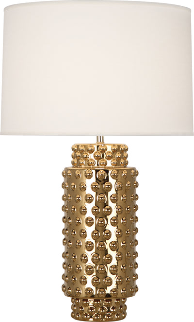 Robert Abbey - G800 - One Light Table Lamp - Dolly - Textured w/Gold Metallic Glaze