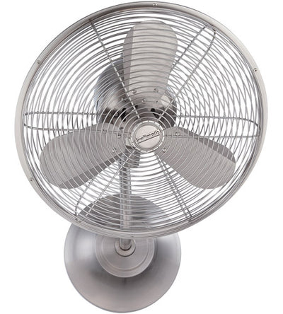 Craftmade - BW116BNK3-HW - 14" Wall Fan - Bellows I Hard-wired - Brushed Polished Nickel