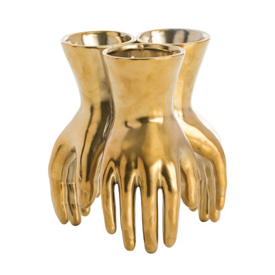 Arteriors - 7727 - Vase - Piedmont - Gold