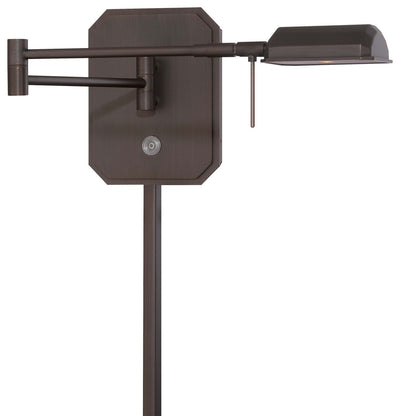 George Kovacs - P4348-647 - LED Swing Arm Wall Lamp - George'S Reading Room - Copper Bronze Patina