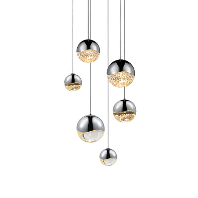 Sonneman - 2915.01-AST - LED Pendant - Grapes - Polished Chrome