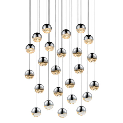 Sonneman - 2918.01-MED - LED Pendant - Grapes - Polished Chrome