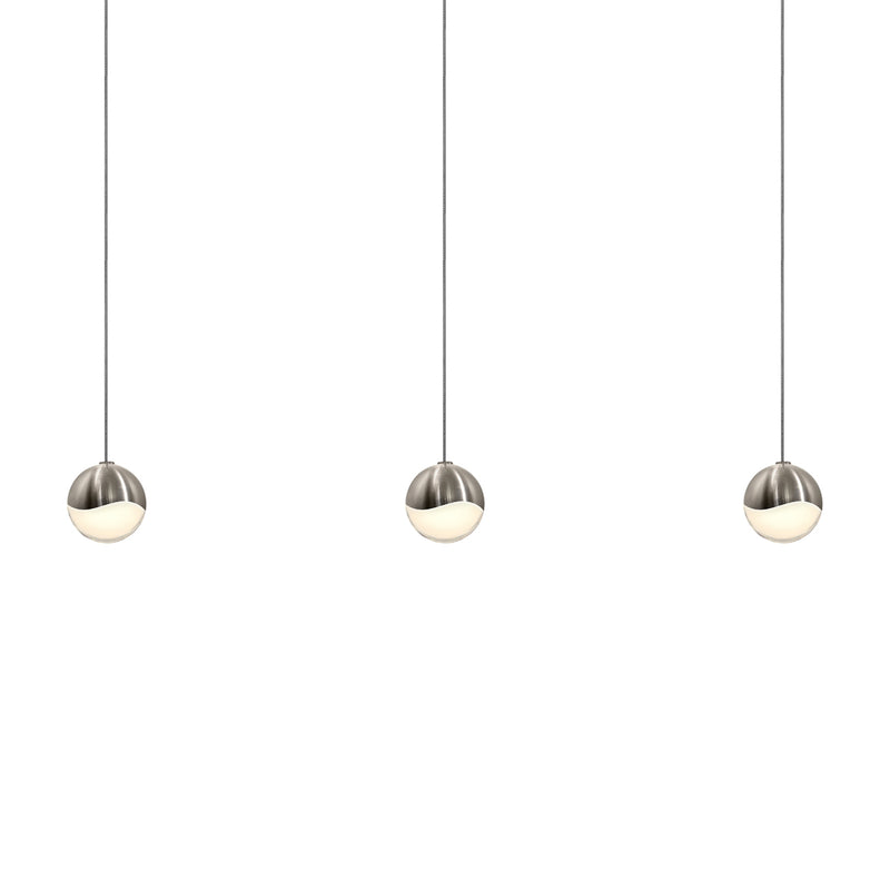 Sonneman - 2920.13-SML - LED Pendant - Grapes - Satin Nickel