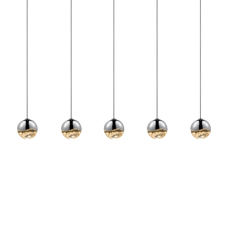 Sonneman - 2921.01-SML - LED Pendant - Grapes - Polished Chrome