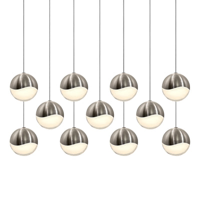 Sonneman - 2922.13-LRG - LED Pendant - Grapes - Satin Nickel