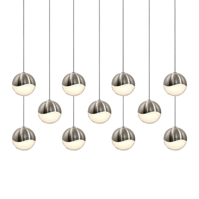 Sonneman - 2922.13-MED - LED Pendant - Grapes - Satin Nickel
