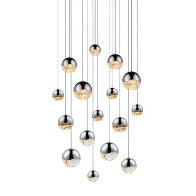 Sonneman - 2923.01-AST - LED Pendant - Grapes - Polished Chrome