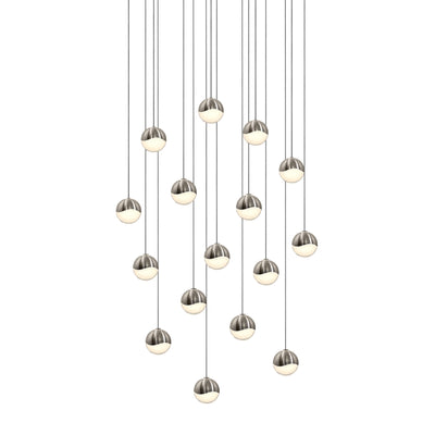 Sonneman - 2923.13-SML - LED Pendant - Grapes - Satin Nickel