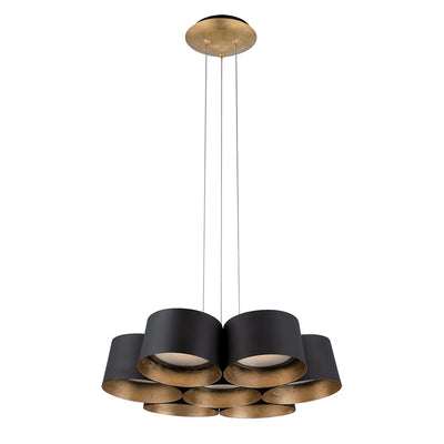 Modern Forms - PD-52718-GL - LED Chandelier - Marimba - Gold Leaf/Bronze
