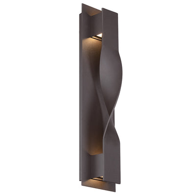 Modern Forms - WS-W5620-BZ - LED Outdoor Wall Sconce - Twist - Bronze