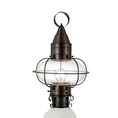 Norwell Lighting - 1511-BR-CL - One Light Post Mount - Classic Onion - Bronze