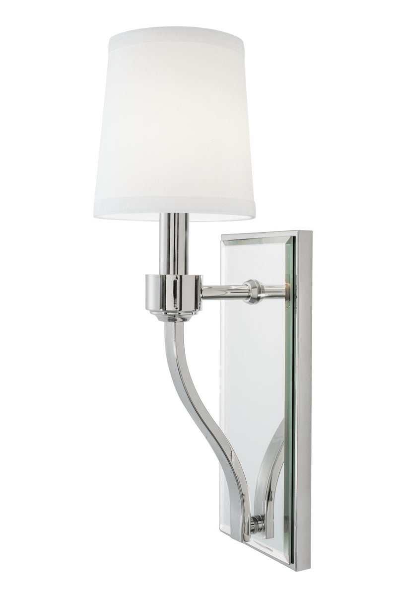Norwell Lighting - 5611-PN-WS - One Light Wall Mount - Roule - Polish Nickel