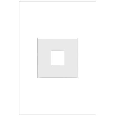 Legrand - AC1PFW1 - 1-Port Keystone Frame - Adorne - White