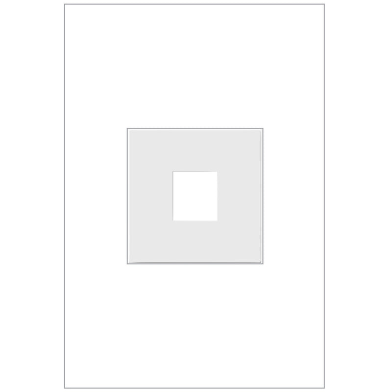 Legrand - AC1PFW1 - 1-Port Keystone Frame - Adorne - White