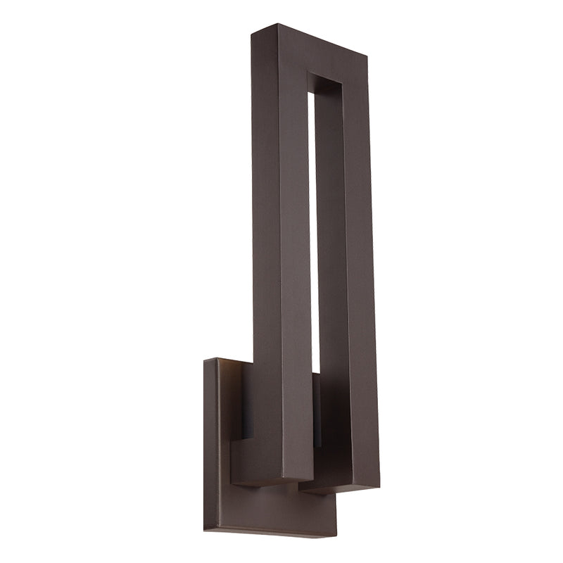 Modern Forms - WS-W1724-BZ - LED Outdoor Wall Sconce - Forq - Bronze