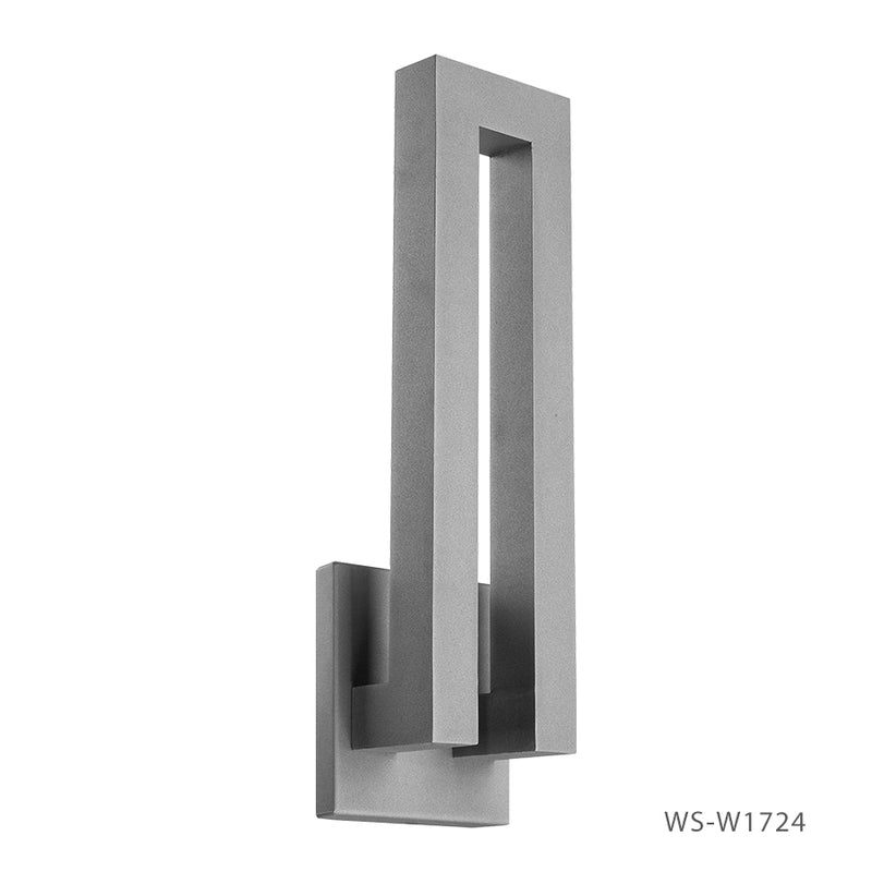 Modern Forms - WS-W1724-GH - LED Outdoor Wall Sconce - Forq - Graphite