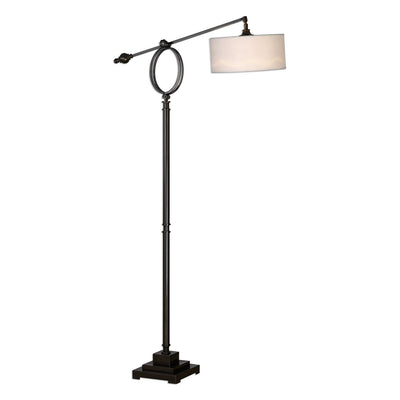 Uttermost - 28082-1 - One Light Floor Lamp - Levisa - Brushed Dark Bronze