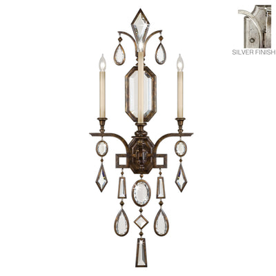 Fine Art - 726950-3ST - Three Light Wall Sconce - Encased Gems - Silver