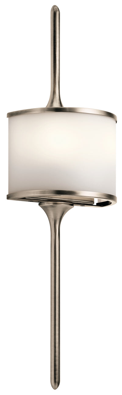 Kichler - 43375CLP - Two Light Wall Sconce - Mona - Classic Pewter