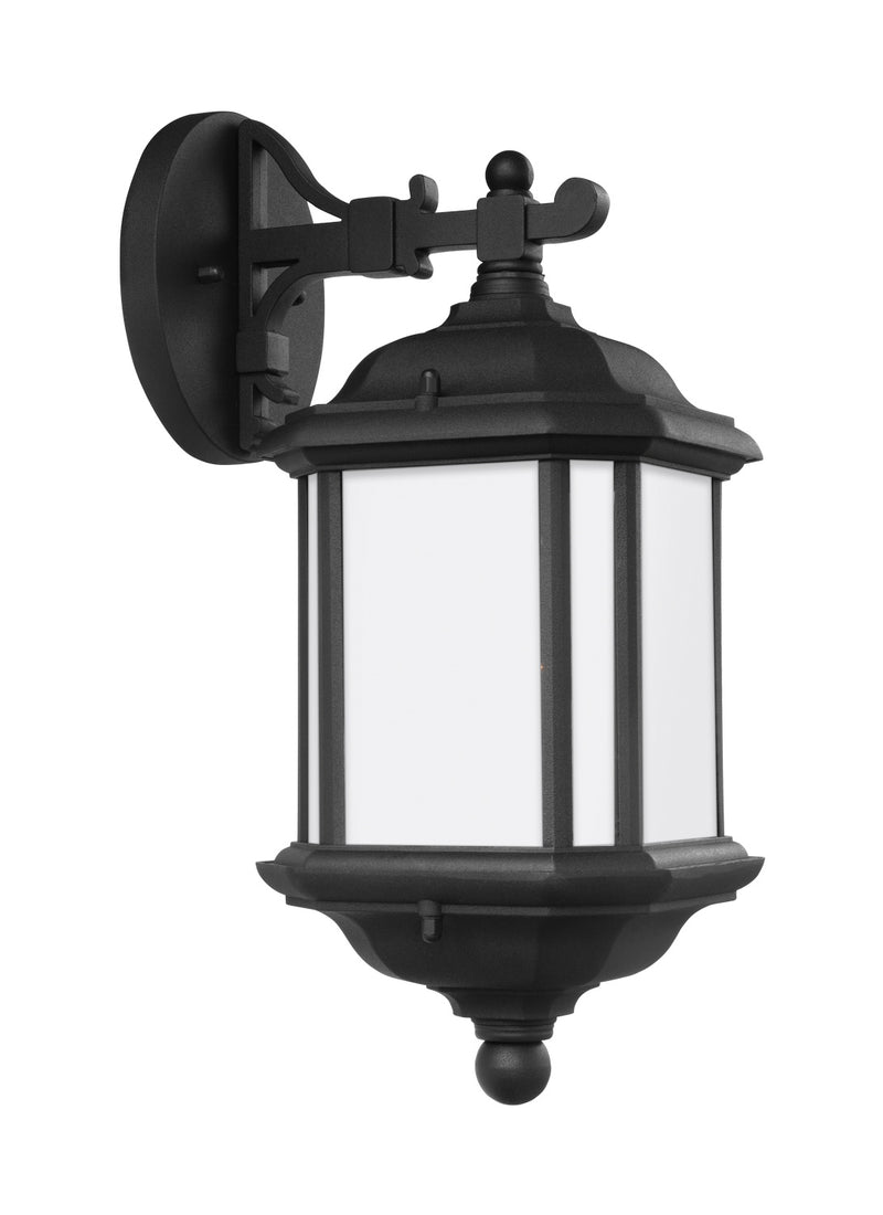 Generation Lighting - 84530-12 - One Light Outdoor Wall Lantern - Kent - Black