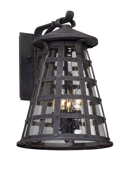 Troy Lighting - B5163 - Four Light Wall Lantern - Benjamin - Vintage Iron