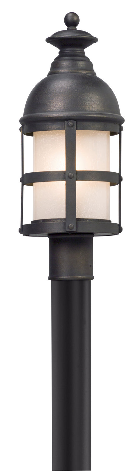 Troy Lighting - P5155 - One Light Post Lantern - Webster - Vintage Bronze