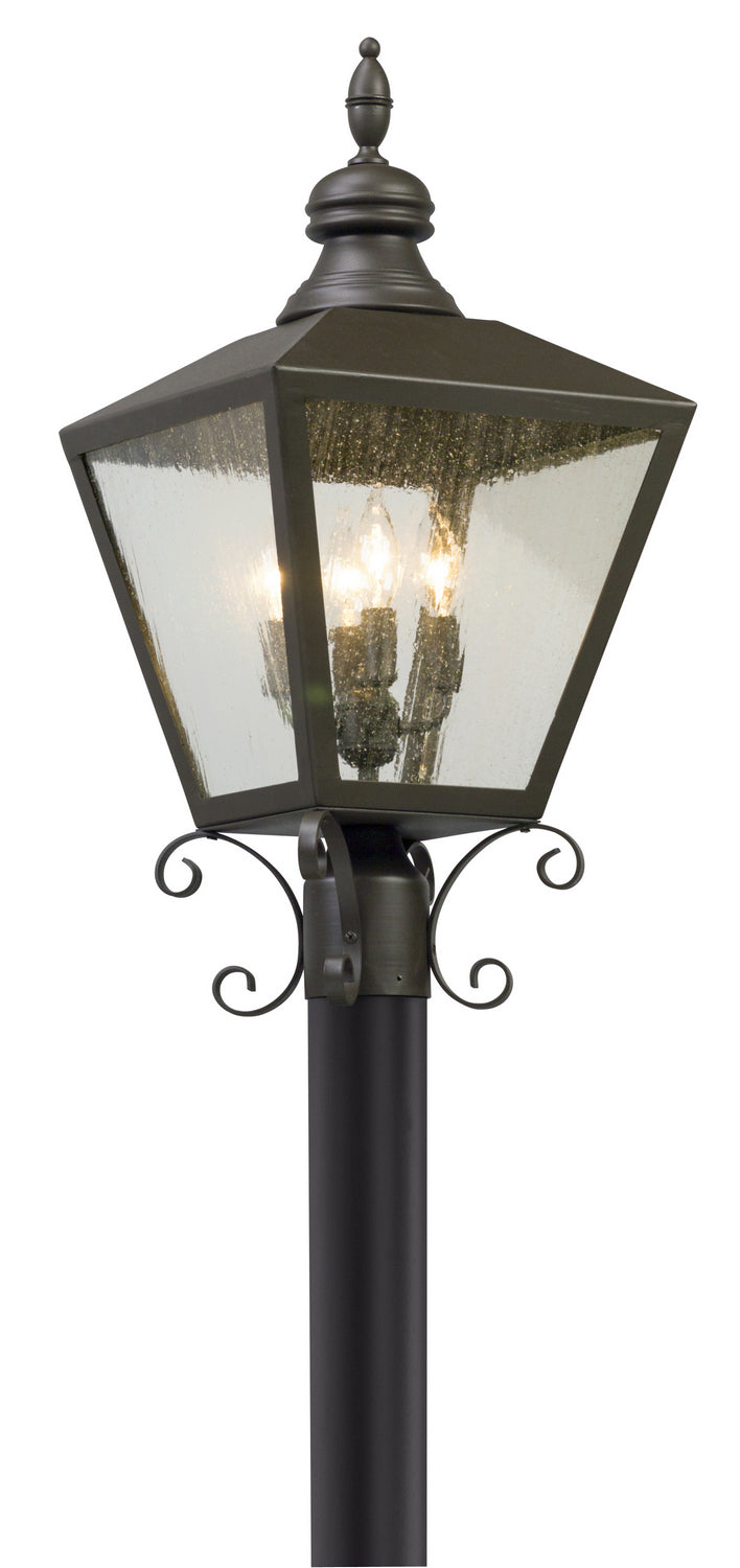 Troy Lighting - P5195 - Four Light Post Lantern - Mumford - Bronze