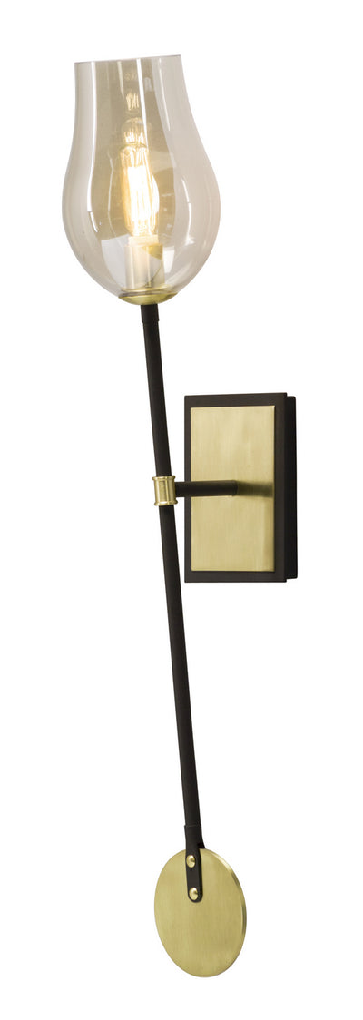 Troy Lighting - B5311 - One Light Wall Sconce - Equilibrium - Gold Leaf/Black