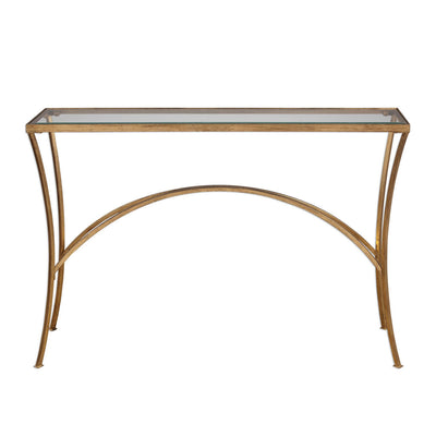 Uttermost - 24640 - Console Table - Alayna - Antiqued Gold Leaf