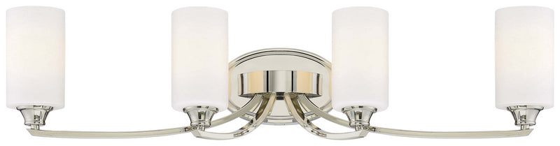 Minka-Lavery - 3984-613 - Four Light Bath - Tilbury - Polished Nickel