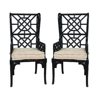 ELK Home - 659522PWMLB - Chair - Bamboo - Black