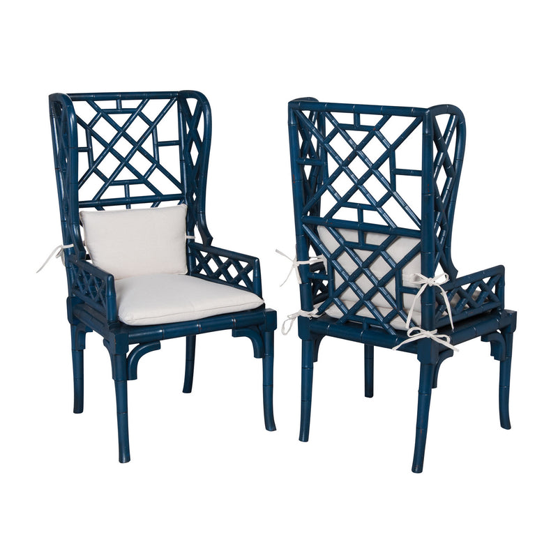 ELK Home - 694018P - Chair - Bamboo - Symphony Blue