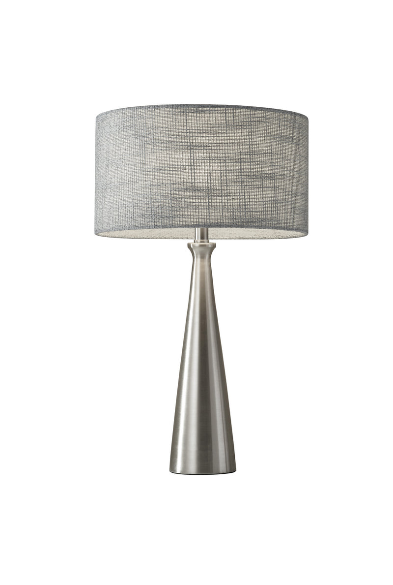 Adesso Home - 1517-22 - Table Lamp - Linda - Brushed Steel