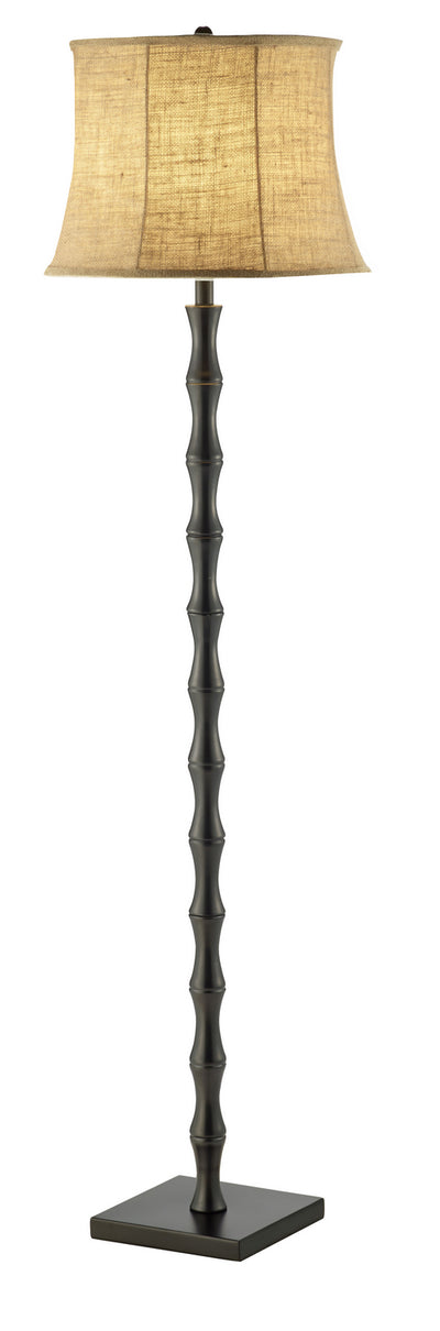 Adesso Home - 1523-01 - Floor Lamp - Stratton - Black Painted