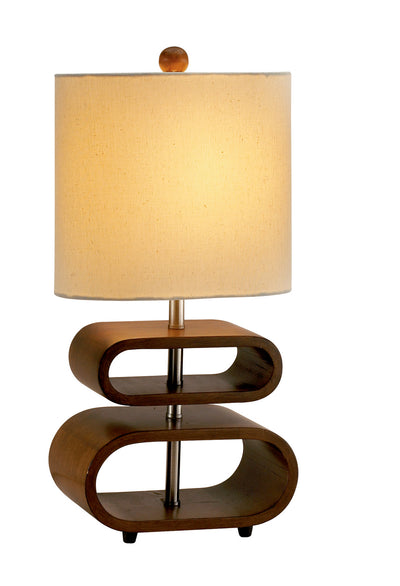 Adesso Home - 3202-15 - Table Lamp - Rhythem - Walnut