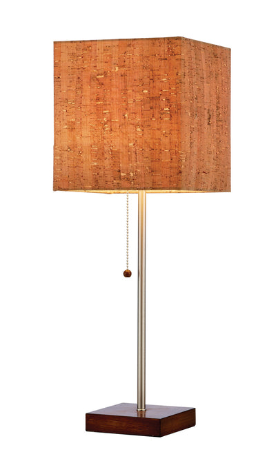 Adesso Home - 4084-15 - Table Lamp - Sedona - Walnut Wood