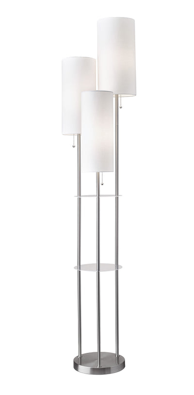 Adesso Home - 4305-22 - Three Light Floor Lamp - Trio - Metal