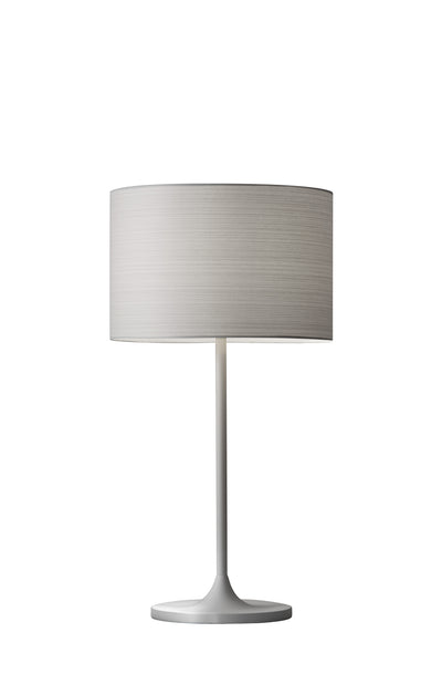 Adesso Home - 6236-02 - Table Lamp - Oslo - White Metal