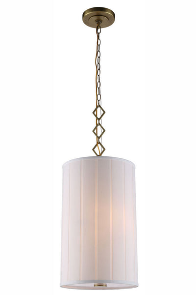 Elegant Lighting - 1458D13BB - Two Light Pendant - Luna - Burnished Brass