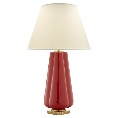 Visual Comfort Signature - AH 3127BYR-PL - Two Light Table Lamp - Penelope - Berry Red