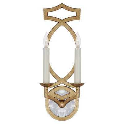 Visual Comfort Signature - NW 2311VG - Two Light Wall Sconce - Brittany - Venetian Gold