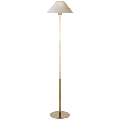 Visual Comfort Signature - SP 1022HAB-NP - One Light Floor Lamp - Hackney - Hand-Rubbed Antique Brass