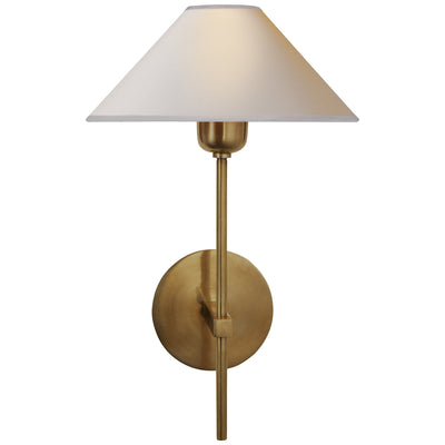 Visual Comfort Signature - SP 2022HAB-NP - One Light Wall Sconce - Hackney - Hand-Rubbed Antique Brass